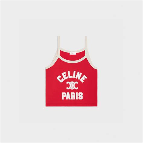 เสื้อกล้าม Celine Paris คอตตอนเจอร์ซีย์